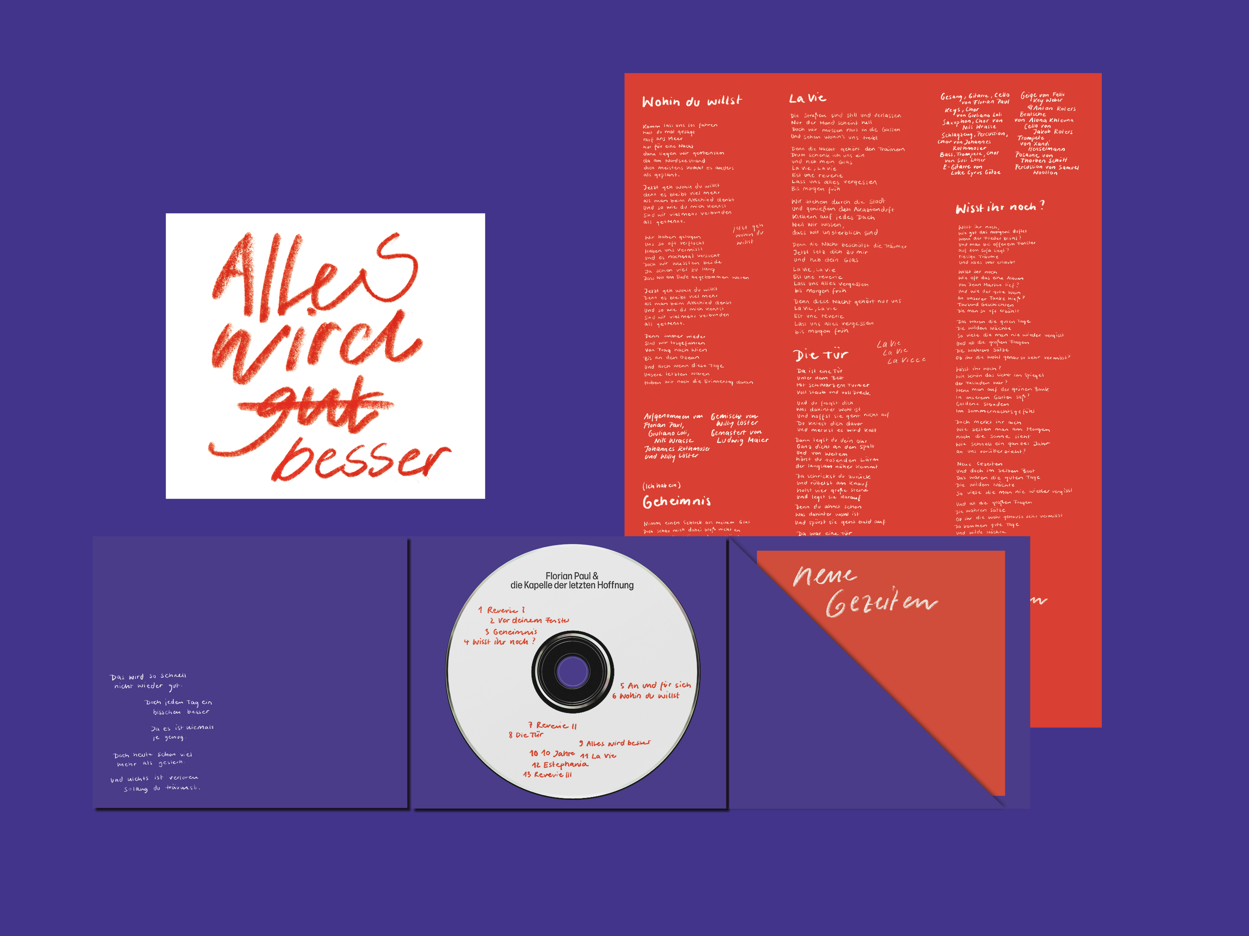 Alles wird besser, CD